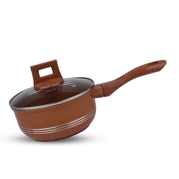 Majestic Chef Marble Coating DIE CAST NONSTICK COOKWARE SET-(23PCS) - Copper - Image 4