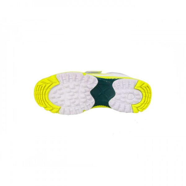 HS Core 7 Cricket Shoes Lime/Gray - Image 3
